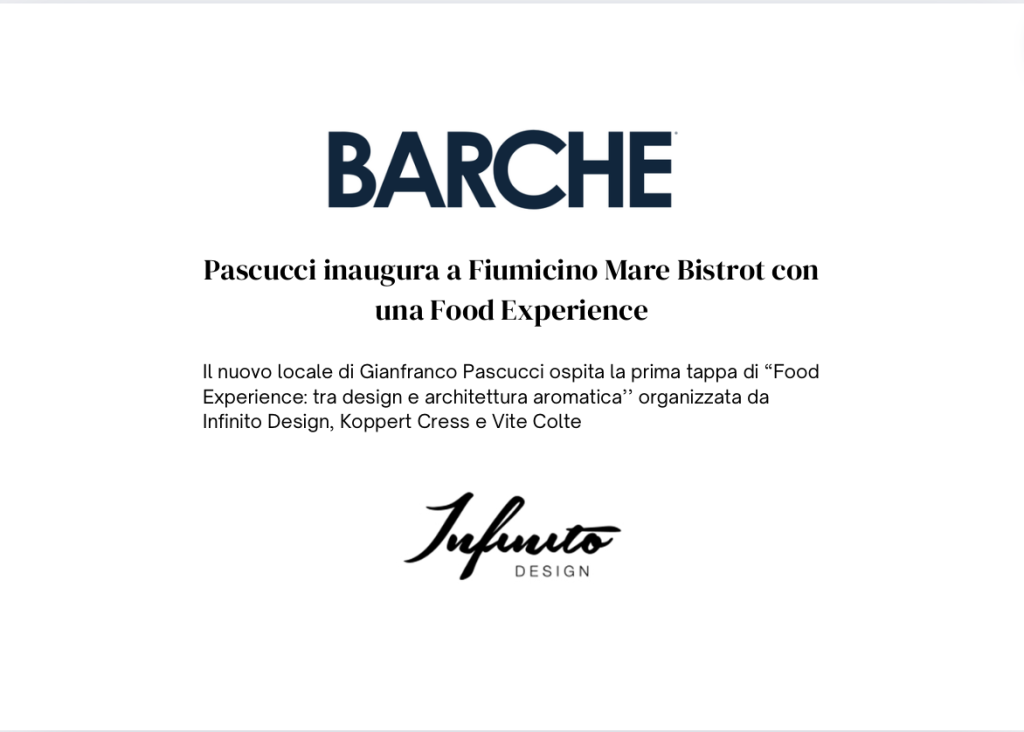 Infinito su Barche: Pascucci inaugura a Fiumicino Mare Bistrot con una Food Experience